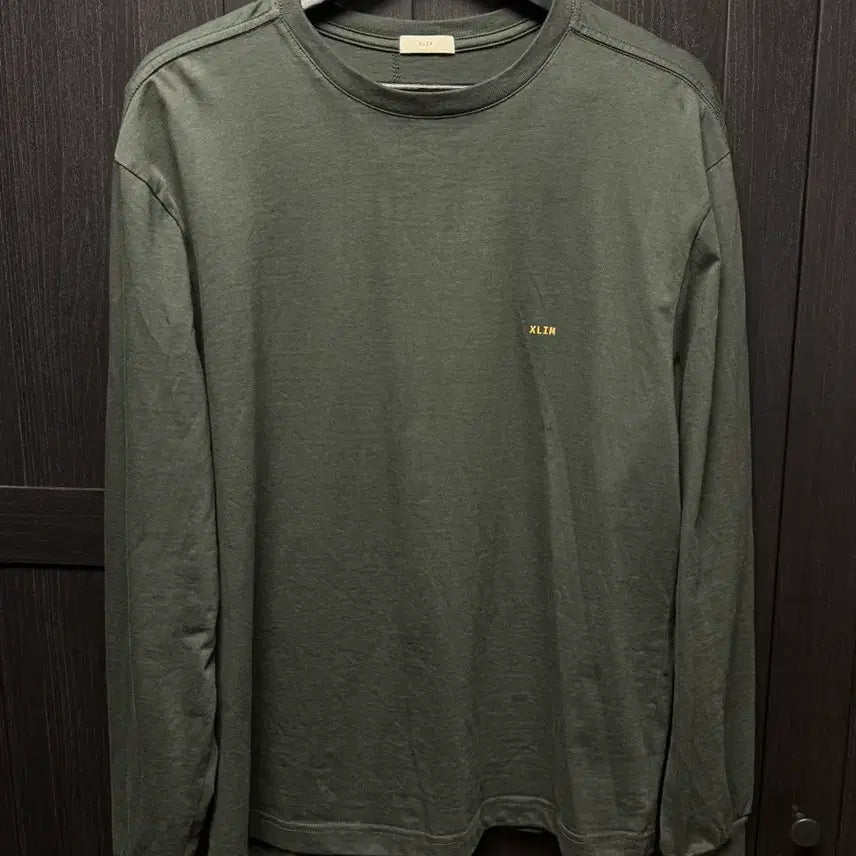 [SOLD OUT] 엑슬림 XLIM ep.8 02 롱슬리브 챠콜올리브
