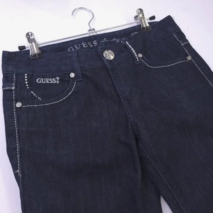 [BUNJANG] Guess Cubic Stretch Skinny Jeans / 게스) 거의새거 큐빅 스판 스키니진 청바지 -25