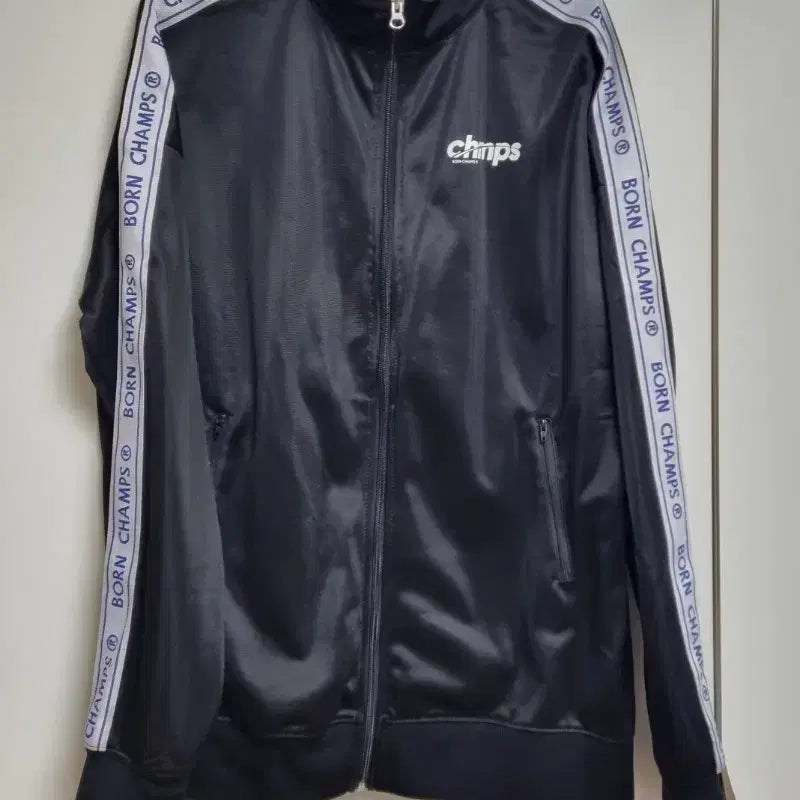 [BUNJANG] BonChamps Black Training Suit / 본챔스 블랙 트레이닝복 한벌