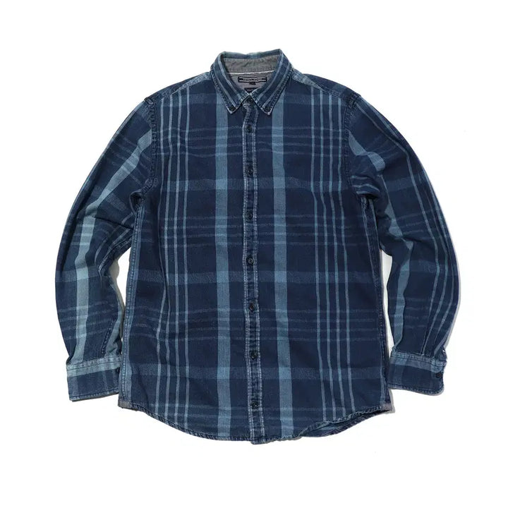 [BUNJANG] Tommy Hilfiger Denim Washed Shirt / TOMMY HILFIGER 데님 워싱 셔츠 size M