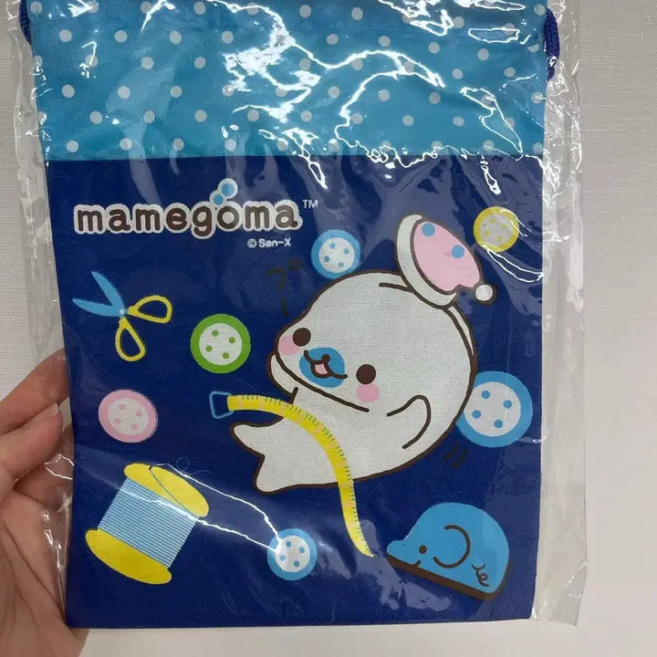 [BUNJANG] Classic Mamegoma Pouch - Sanrio Stationery / 고전 마메고마 파우치 / 고전문구 / 산리오 파우치