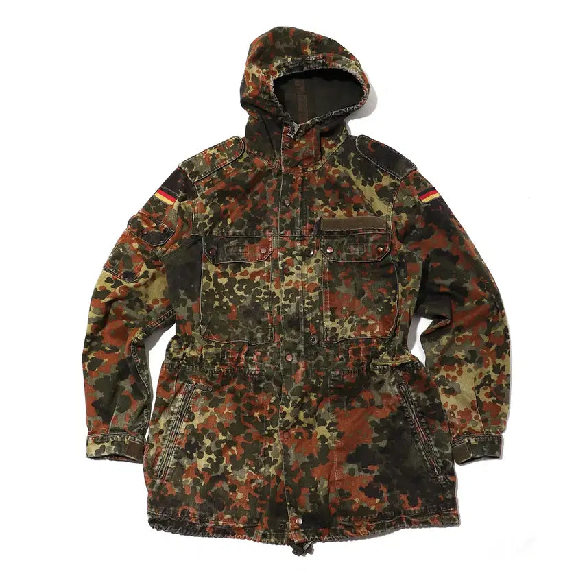 [BUNJANG] Germany German Flecktarn Field Jacket (Size S) / GERMANY 독일군 플랙탄 야상 점퍼 size S