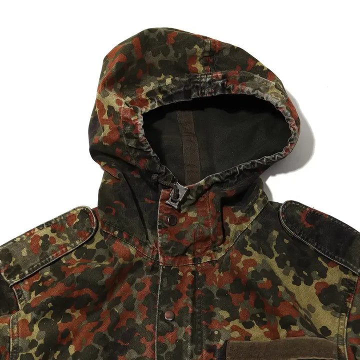 [BUNJANG] Germany German Flecktarn Field Jacket (Size S) / GERMANY 독일군 플랙탄 야상 점퍼 size S
