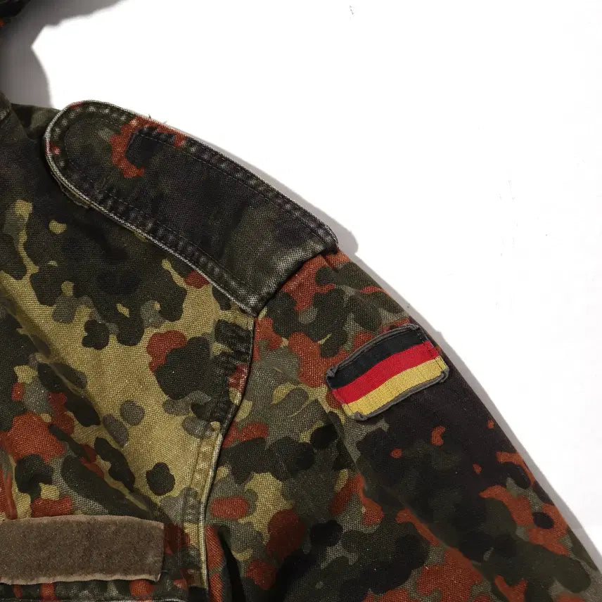 [BUNJANG] Germany German Flecktarn Field Jacket (Size S) / GERMANY 독일군 플랙탄 야상 점퍼 size S