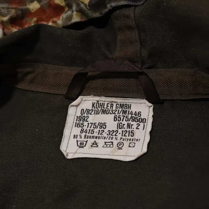 [BUNJANG] Germany German Flecktarn Field Jacket (Size S) / GERMANY 독일군 플랙탄 야상 점퍼 size S