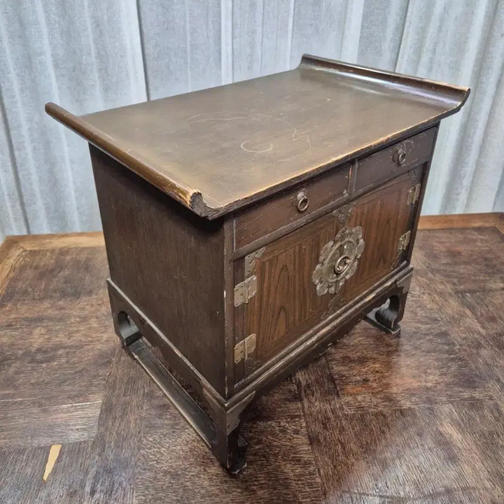 [BUNJANG] Korean Antique Jeonju Beoseon Head Cabinet / 한국전통 고가구 전주 버선 머릿장