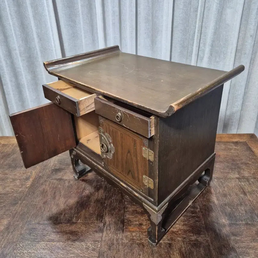 [BUNJANG] Korean Antique Jeonju Beoseon Head Cabinet / 한국전통 고가구 전주 버선 머릿장
