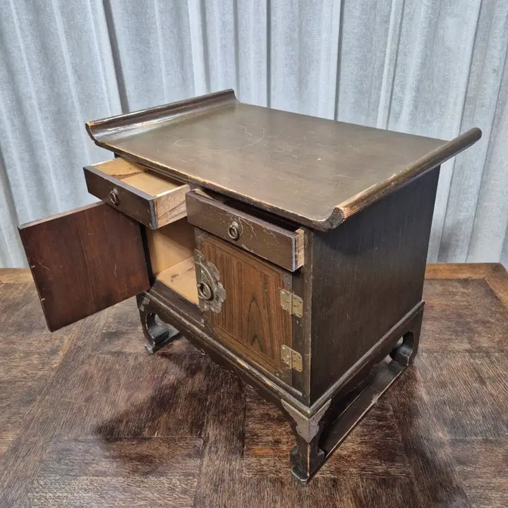 [BUNJANG] Korean Antique Jeonju Beoseon Head Cabinet / 한국전통 고가구 전주 버선 머릿장