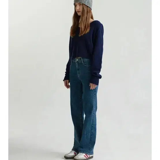 [BUNJANG] MAGNATE Archive Alpaca V-Neck Knit Sweater / 마그넷 아카이브 알파카 브이넥 니트