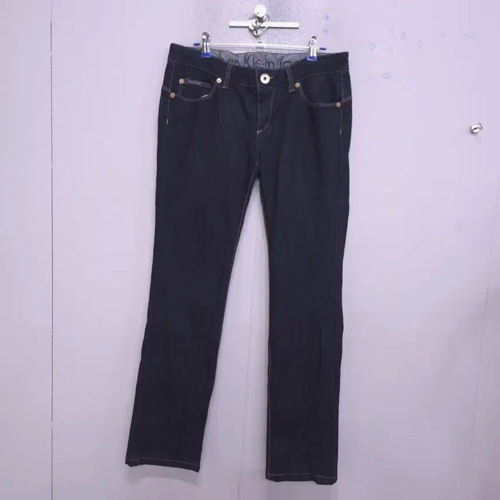 [SOLD OUT] 캘빈클라인) 매장판 여성 큐빅 인디고 청바지 -28