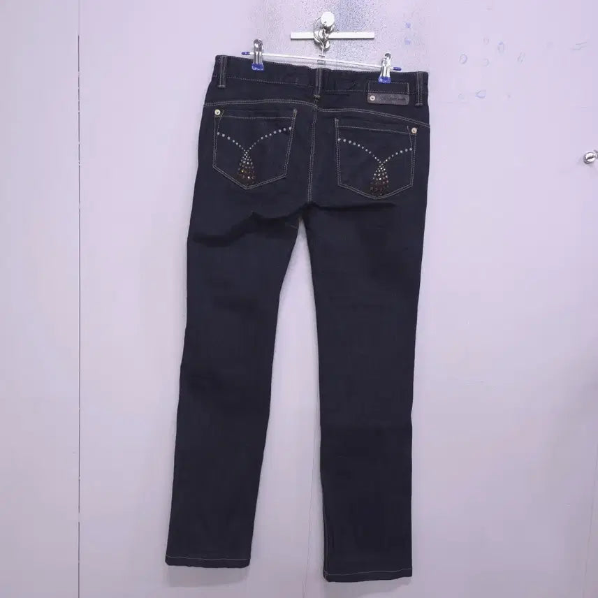[SOLD OUT] 캘빈클라인) 매장판 여성 큐빅 인디고 청바지 -28