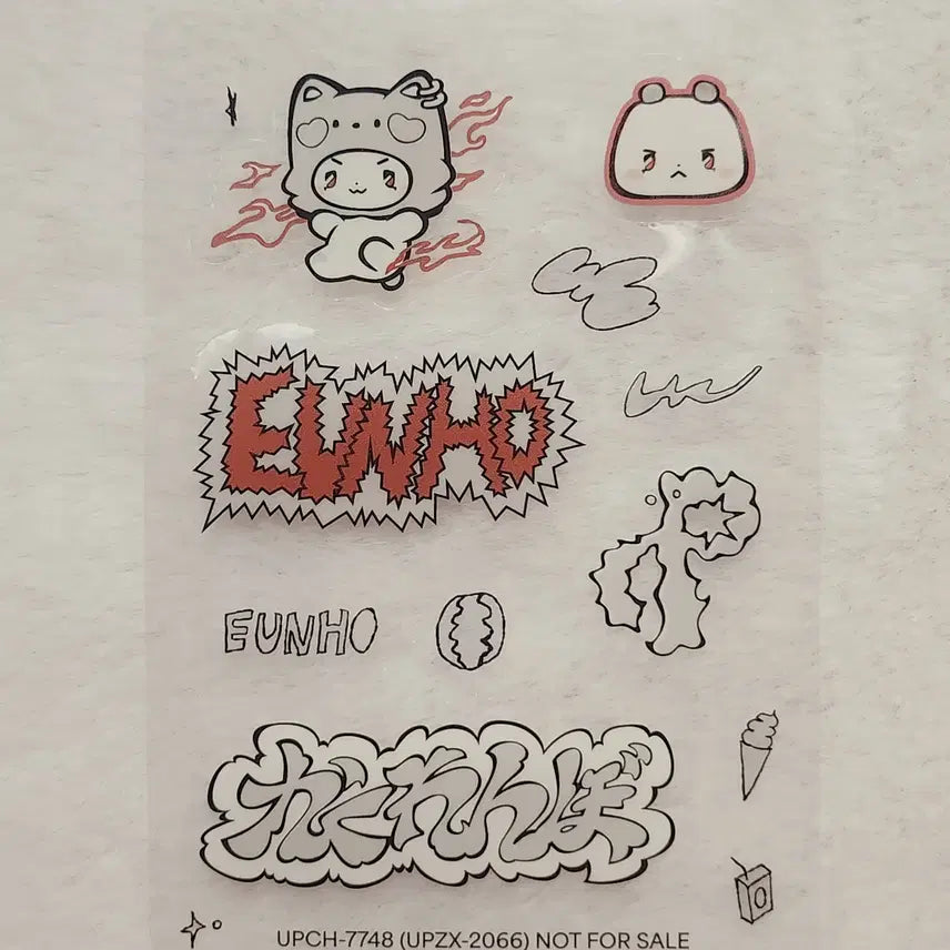 [BUNJANG] PLAVE Eunho Kakurenbo Mumo Sticker / 플레이브 카쿠렌보 므모 은호 스티커