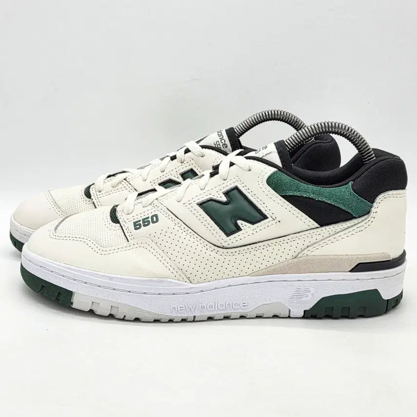 [BUNJANG] New Balance 550 Sea Salt Green Sneakers / 뉴발란스 550 씨 솔트 그린 (270 D)