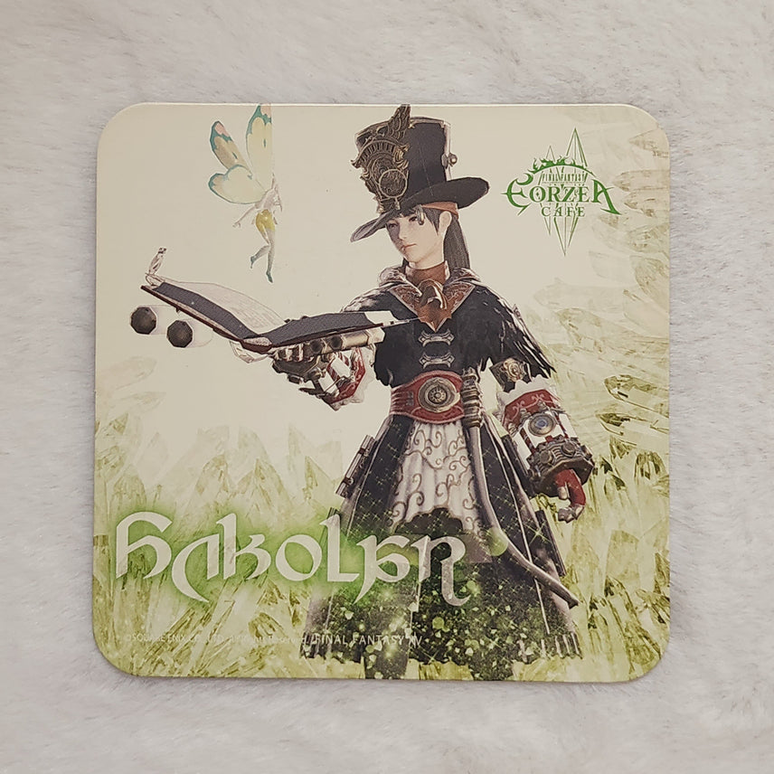 [BUNJANG] Final Fantasy XIV Eorzea Cafe Coaster Scholar &amp; Titan Bundle Set / 파판14 에오르제아 카페 코스터 학자 &amp; 타이탄 일괄