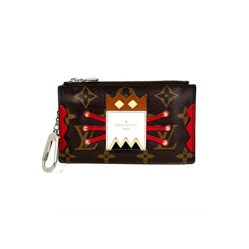 [BUNJANG] Louis Vuitton Tribal Mask Card Holder / 루이비통 트라이벌 마스크 열쇠지갑 카드지갑