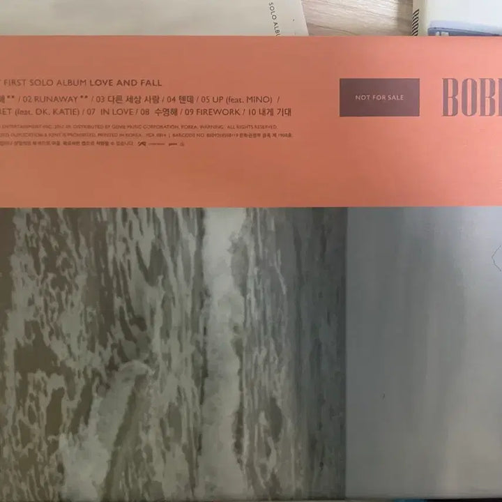 [SOLD OUT] 아이콘 iKON 바비 bobby 럽앤폴 비매 앨범 양도