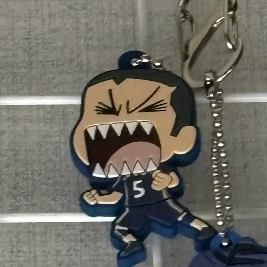 [BUNJANG] Haikyuu Tanaka Magnet Keychain / 하이큐 다나카 마그넷 키링