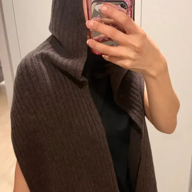 [BUNJANG] The Cashmere Hooded Muffler / 더캐시미어 후드머플러