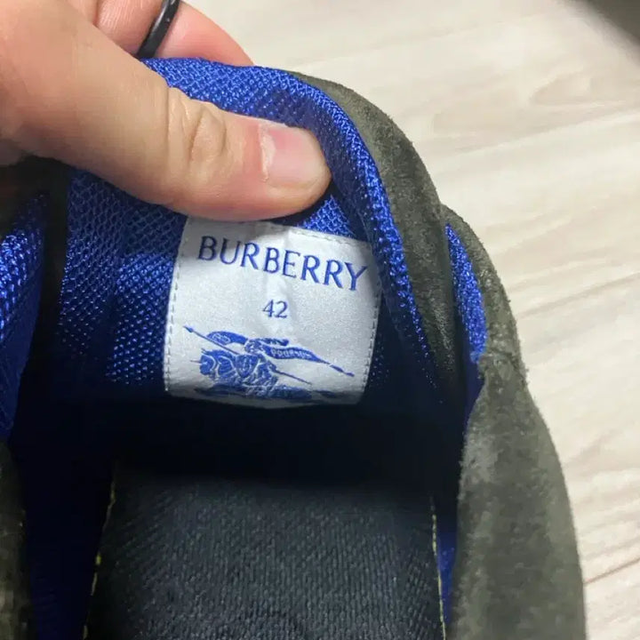[BUNJANG] Burberry Suede Boots / [42] 버버리 스웨이드 부츠 카키