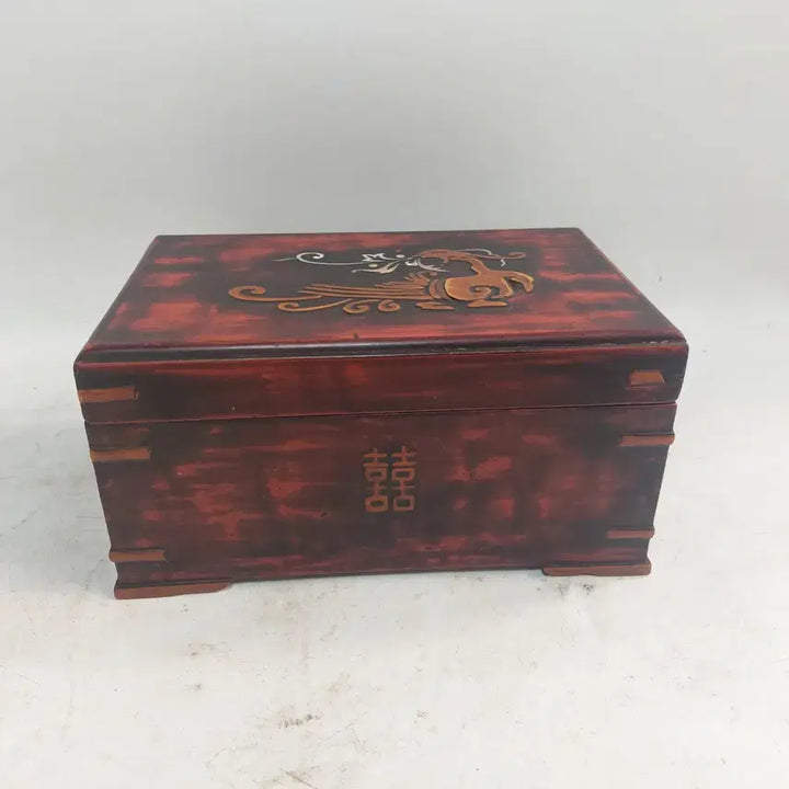 [BUNJANG] Antique Lacquer Jewelry Box / 옛날 옻칠함. 보석함 -고가구. 민속품. 만물당