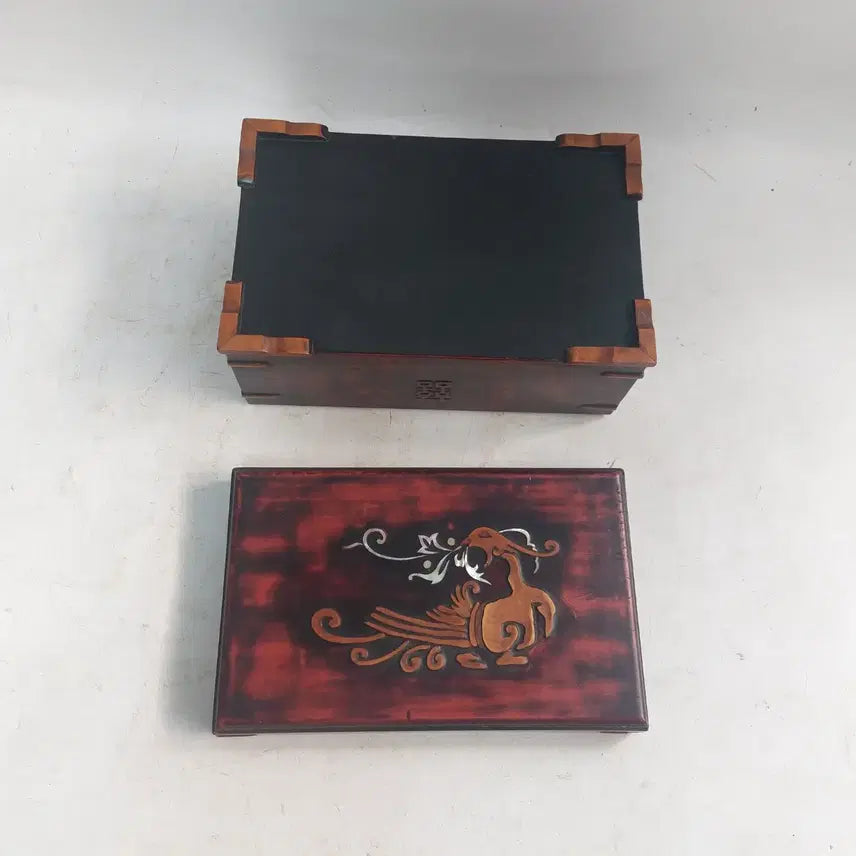 [BUNJANG] Antique Lacquer Jewelry Box / 옛날 옻칠함. 보석함 -고가구. 민속품. 만물당