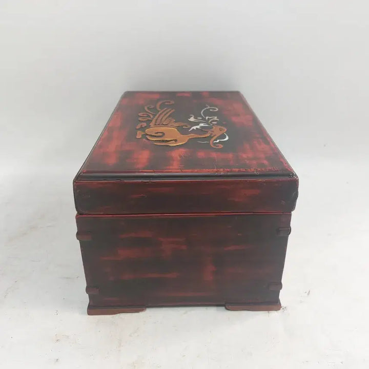 [BUNJANG] Antique Lacquer Jewelry Box / 옛날 옻칠함. 보석함 -고가구. 민속품. 만물당