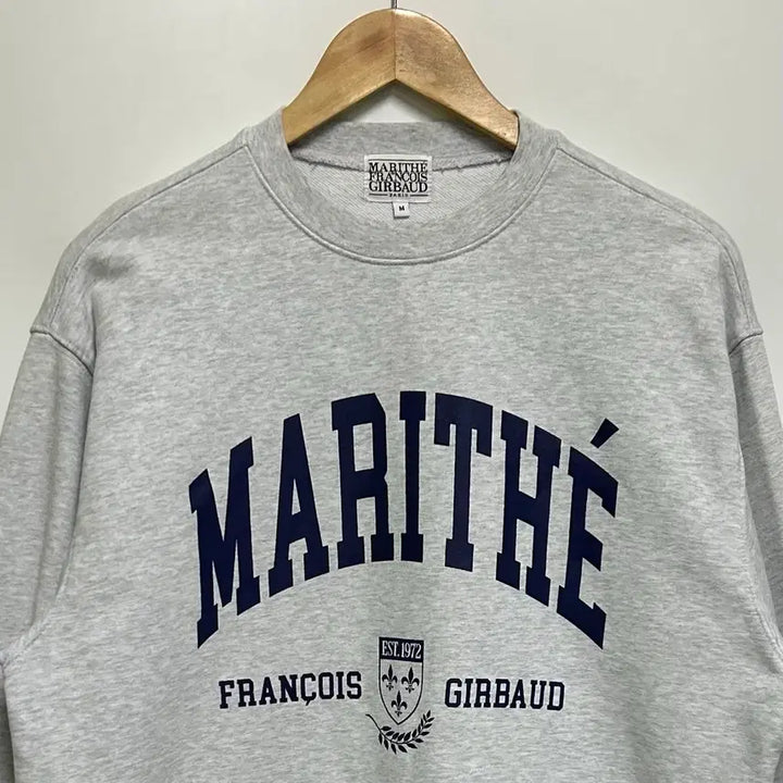 [BUNJANG] Marithe Francois Girbaud College Sweatshirt / [여자-90~95 (M)]마리떼프랑소와저버 컬리지 맨투맨