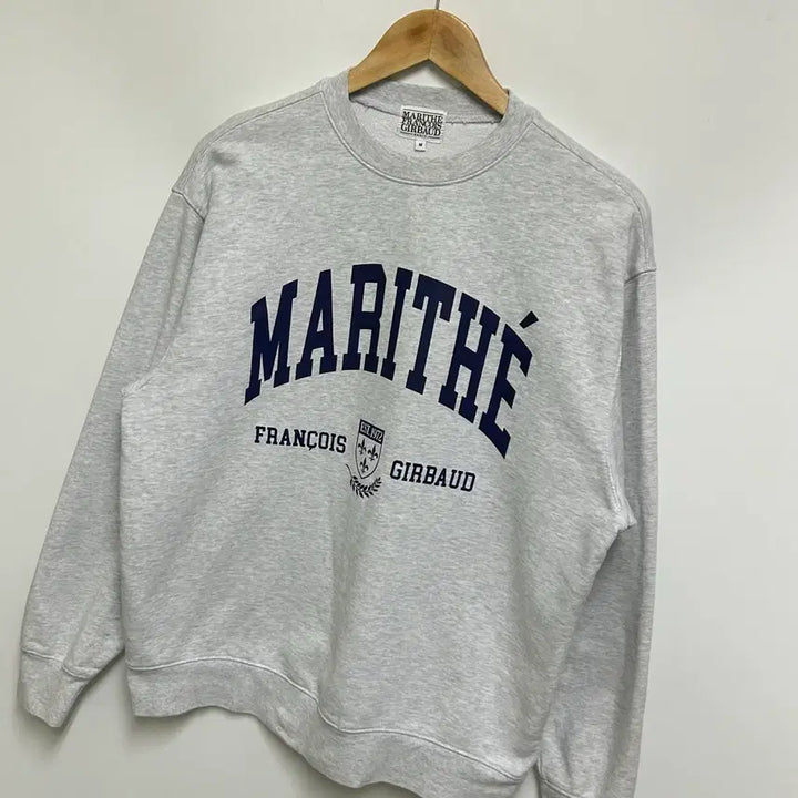 [BUNJANG] Marithe Francois Girbaud College Sweatshirt / [여자-90~95 (M)]마리떼프랑소와저버 컬리지 맨투맨