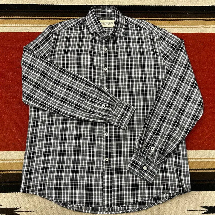 [BUNJANG] Please Project Checkered Shirt / 플리즈프로젝트 체크셔츠