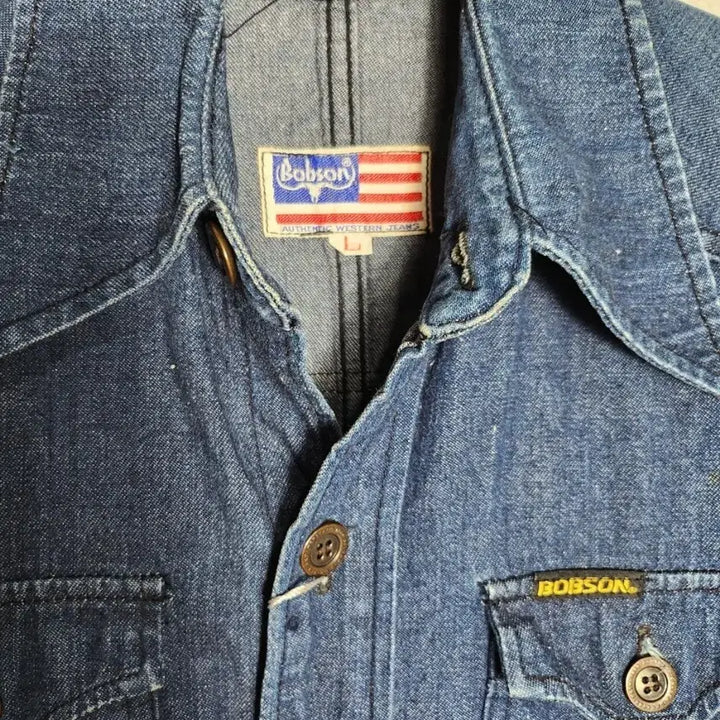[BUNJANG] Babsun Denim Jacket / 밥슨 데님 자켓