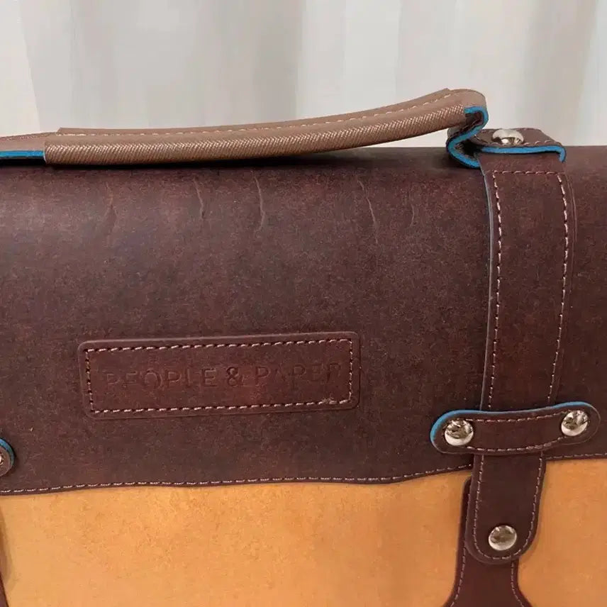 [BUNJANG] People &amp; Paper Shoulder Bag Brown / (새상품) people&amp;paper 숄더백 브라운 서류 가방