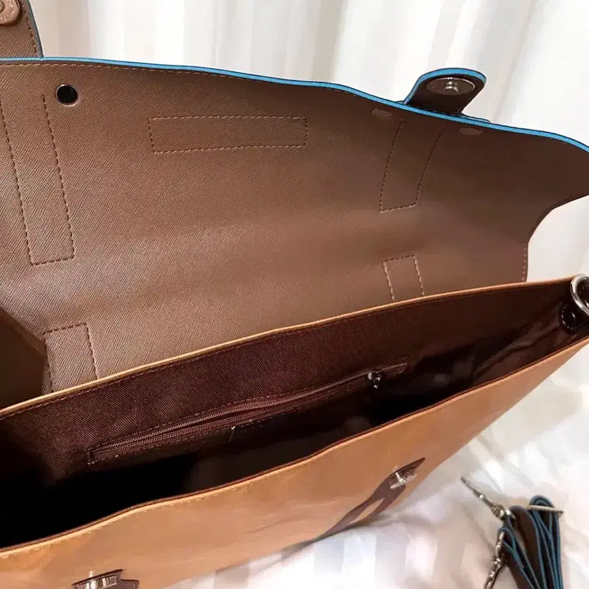 [BUNJANG] People &amp; Paper Shoulder Bag Brown / (새상품) people&amp;paper 숄더백 브라운 서류 가방