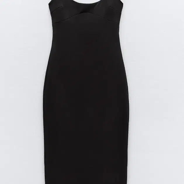 [BUNJANG] Zara Ribbed Midi Dress / ZARA니렝스원피스
