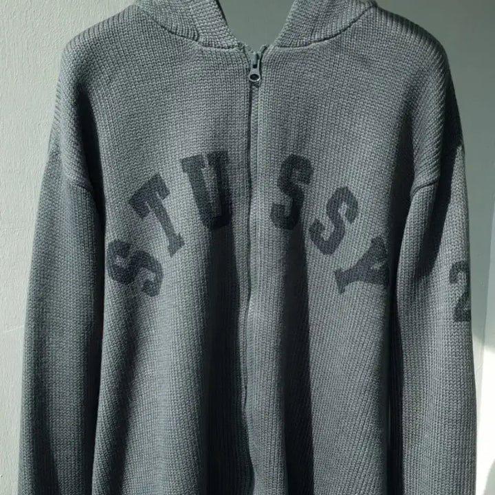 [BUNJANG] Stussy Knit Hood Zip-up Jacket / 90s,00s Stussy knit hood zipup