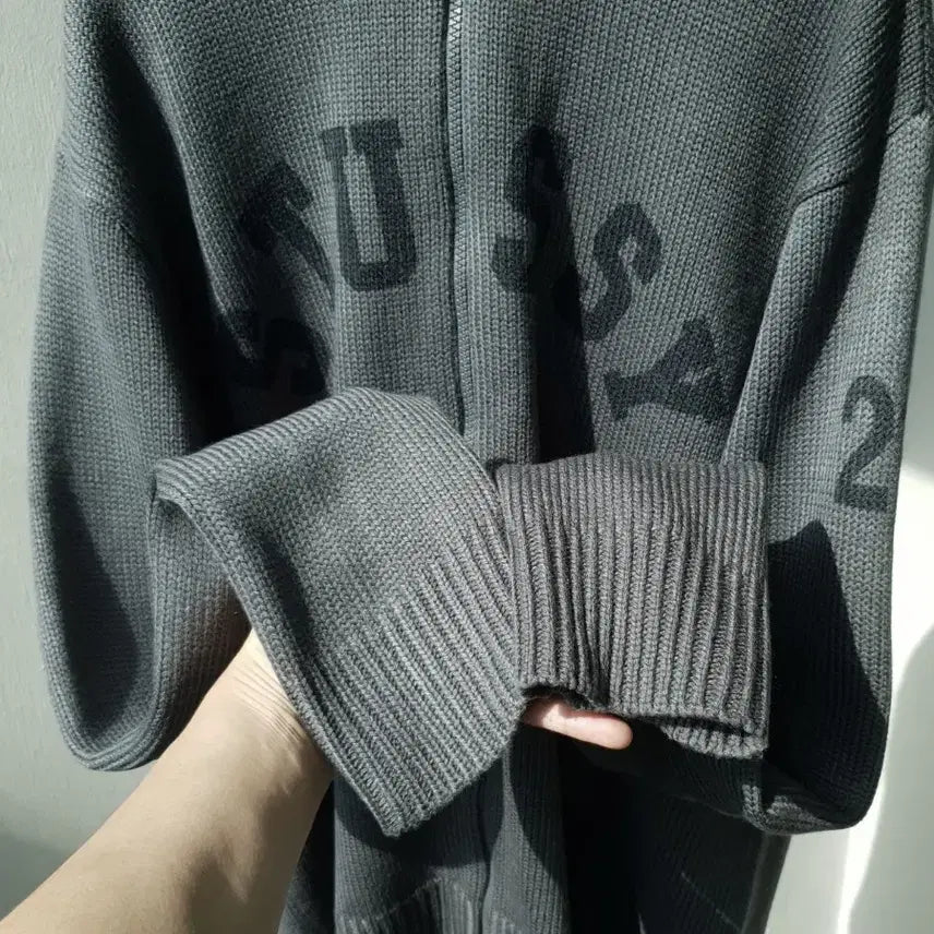 [BUNJANG] Stussy Knit Hood Zip-up Jacket / 90s,00s Stussy knit hood zipup