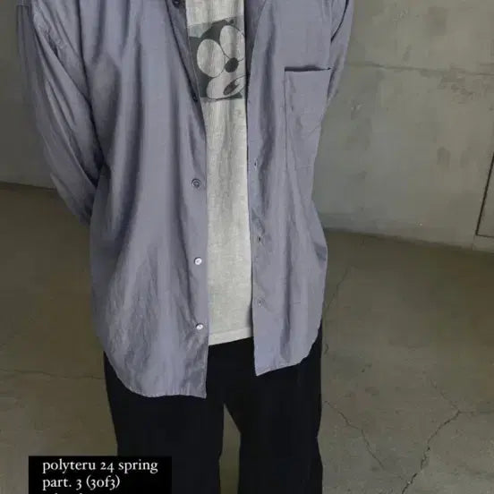 [BUNJANG] Polytheru Tenko Mid Blue Gray / 3) 폴리테루 텐코 미드블루그레이