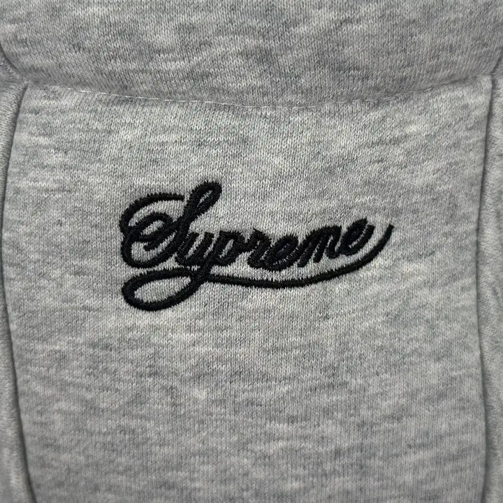 [BUNJANG] Supreme Nike Big Logo Air Max Gray Hoodie / 슈프림 나이키 빅로고 자수로고 에어맥스 그레이 색상 후드 집업 후드티