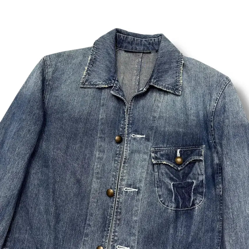 [BUNJANG] Premium Sraive Vintage Work Denim Chore Jacket / premium sraive 빈티지 워크 데님 초어자켓