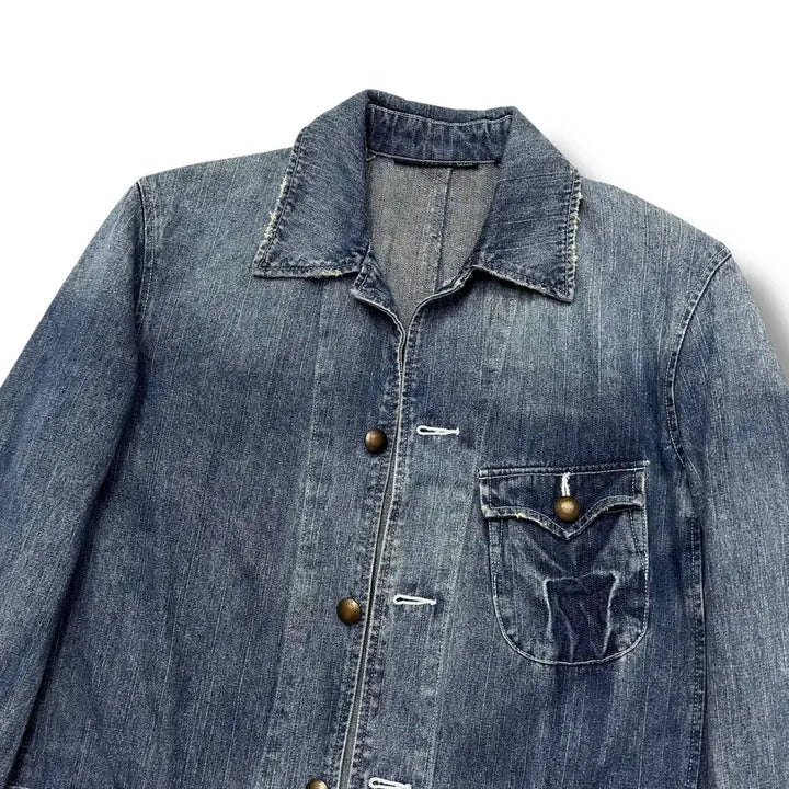 [BUNJANG] Premium Sraive Vintage Work Denim Chore Jacket / premium sraive 빈티지 워크 데님 초어자켓