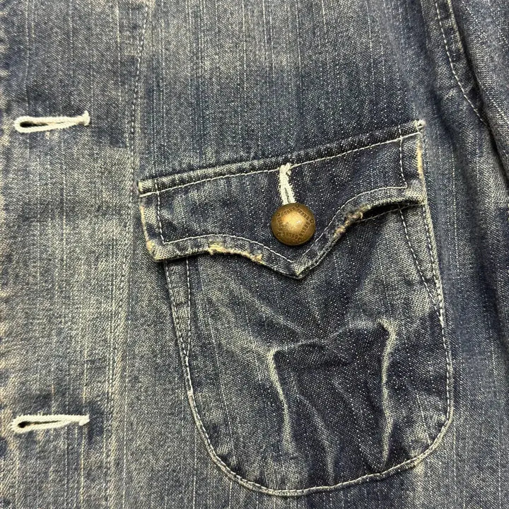 [BUNJANG] Premium Sraive Vintage Work Denim Chore Jacket / premium sraive 빈티지 워크 데님 초어자켓