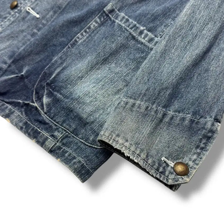 [BUNJANG] Premium Sraive Vintage Work Denim Chore Jacket / premium sraive 빈티지 워크 데님 초어자켓