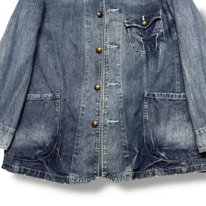 [BUNJANG] Premium Sraive Vintage Work Denim Chore Jacket / premium sraive 빈티지 워크 데님 초어자켓