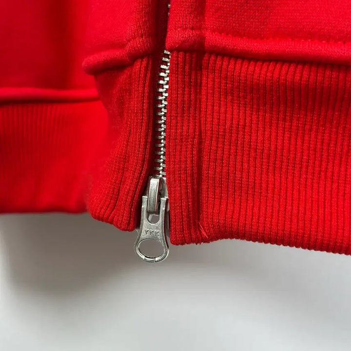 [BUNJANG] Supreme Nike Big Logo Air Max Red Hoodie / 슈프림 나이키 빅로고 자수로고 에어맥스 레드 색상 후드 집업 후드티 봄