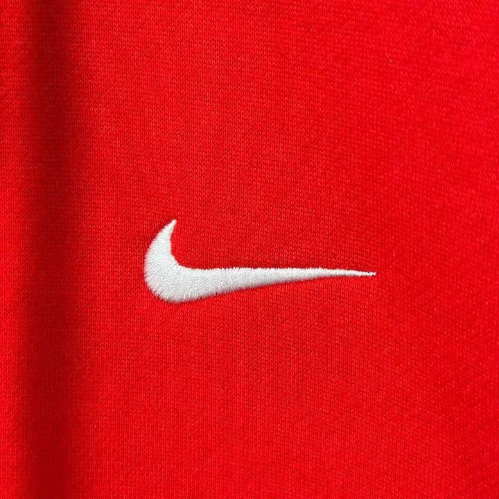 [BUNJANG] Supreme Nike Big Logo Air Max Red Hoodie / 슈프림 나이키 빅로고 자수로고 에어맥스 레드 색상 후드 집업 후드티 봄