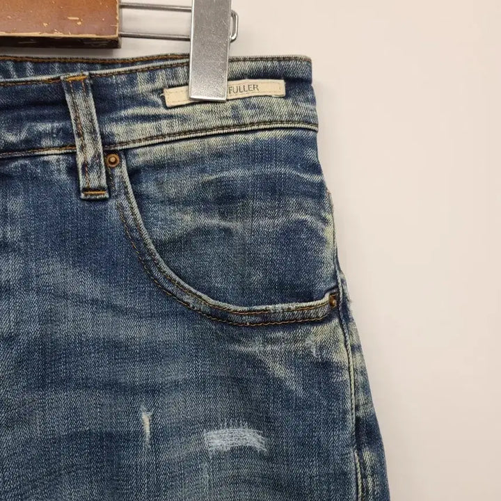 [BUNJANG] The Sonder Project Italy Damage Washing Denim Jeans / 돈더플러 이태리 데미지 워싱 데님 청바지/32/앨리스/511