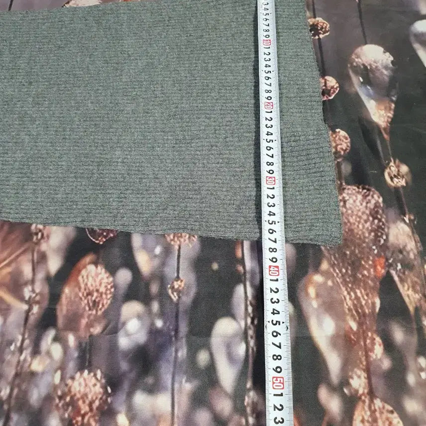 [SOLD OUT] 회색 V넥 골지  A급   A라인 니트 원피스  S  택배비포함가