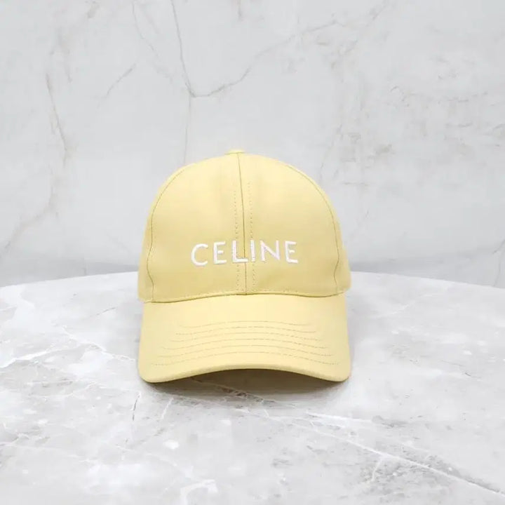 [BUNJANG] Celine Cotton Ball Cap Yellow M / 셀린느 코튼 볼캡 옐로우 M