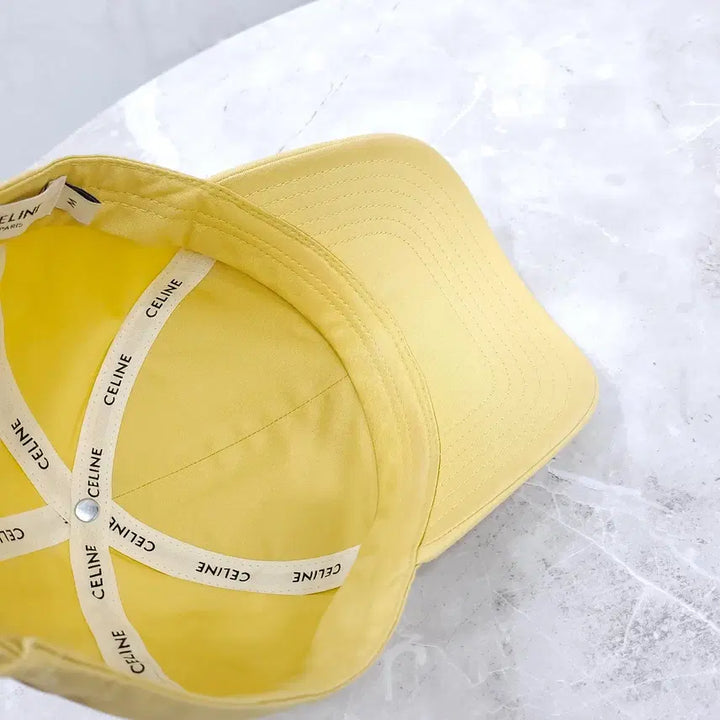 [BUNJANG] Celine Cotton Ball Cap Yellow M / 셀린느 코튼 볼캡 옐로우 M