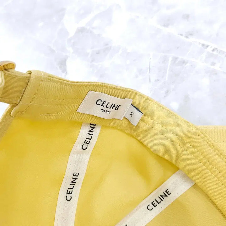 [BUNJANG] Celine Cotton Ball Cap Yellow M / 셀린느 코튼 볼캡 옐로우 M