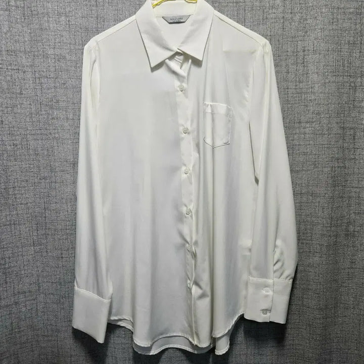 [BUNJANG] MagJ White Blouse / 매그제이 화이트 셔츠 블라우스 free